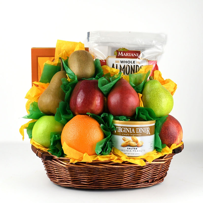 Fruit and Nuts - Item # 6123 - Dave's Gift Baskets